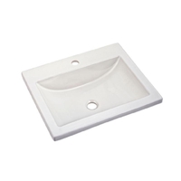 Self-Rimming Bathroom Sink 21-1/4'' x 17-3/4'' x 6-1/2'' Self-Rimming Bathroom Sink 21-1/4'' x 17-3/4'' x 6-1/2''