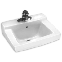 Wall Hung Bathroom Sink 19 x 17 x 7-3/4 Wall Hung Bathroom Sink 19 x 17 x 7-3/4