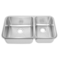Double Bowl Kitchen Sink 32-7/8'' x 18-3/4'' x 9'' Double Bowl Kitchen Sink 32-7/8'' x 18-3/4'' x 9''