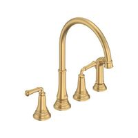 Two Handle Kitchen Faucet 8'' Widespread