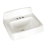 Wall Hung Bathroom Sink 20 x 18 x 11-5/8 Wall Hung Bathroom Sink 20 x 18 x 11-5/8