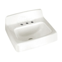 Wall Hung Bathroom Sink 20 x 18 x 11-5/8 Wall Hung Bathroom Sink 20 x 18 x 11-5/8