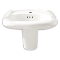 Wall Hung Bathroom Sink 21-1/4'' x 20-1/2'' x 6-1/2'' Wall Hung Bathroom Sink 21-1/4'' x 20-1/2'' x 6-1/2''