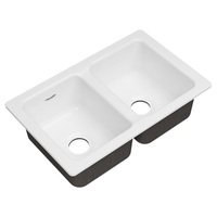 Double Bowl Kitchen Sink 30-1/16'' x 19-1/8'' x 8-7/8'' Double Bowl Kitchen Sink 30-1/16'' x 19-1/8'' x 8-7/8''