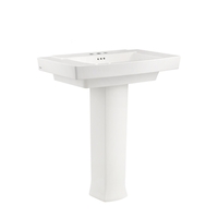 Pedestal Bathroom Sink 30'' x 19-1/2'' x 35-1/4'' Pedestal Bathroom Sink 30'' x 19-1/2'' x 35-1/4''