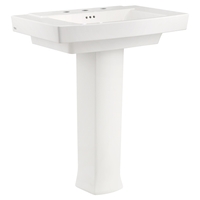 Pedestal Bathroom Sink 30'' x 19-1/2'' x 35-1/4'' Pedestal Bathroom Sink 30'' x 19-1/2'' x 35-1/4''