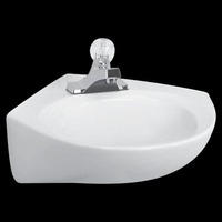 Wall Hung Bathroom Sink 15-1/2 x 15-1/2 x 7 Wall Hung Bathroom Sink 15-1/2 x 15-1/2 x 7