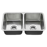 Double Bowl Kitchen Sink 32'' x 18'' x 9'' Double Bowl Kitchen Sink 32'' x 18'' x 9''