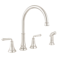 Two Handle Kitchen Faucet 8'' Widespread