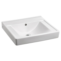 Wall Hung Bathroom Sink 20'' x 18-1/4'' x 7'' Wall Hung Bathroom Sink 20'' x 18-1/4'' x 7''