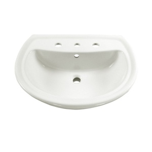 A0236008020 Cadet Pedestal Basin Part - White A0236008020 Cadet Pedestal Basin Part - White