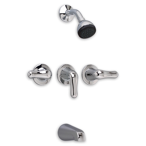 A3375502002 Colony Soft Three Handle Tub & Shower Faucet - Polished Chrome A3375502002 Colony Soft Three Handle Tub & Shower Faucet - Polished Chrome