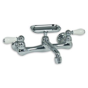 A7295252F15002 Heritage Wall Mount Kitchen Faucet - Polished Chrome A7295252F15002 Heritage Wall Mount Kitchen Faucet - Polished Chrome