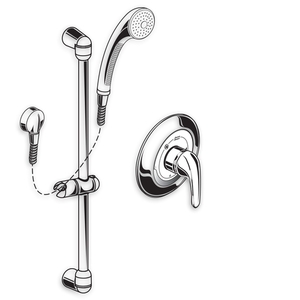 A1662221002 Two Wall Diverter System Custom Shower System - Polished Chrome A1662221002 Two Wall Diverter System Custom Shower System - Polished Chrome
