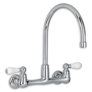 A7293252002 Heritage Wall Mount Kitchen Faucet - Polished Chrome A7293252002 Heritage Wall Mount Kitchen Faucet - Polished Chrome