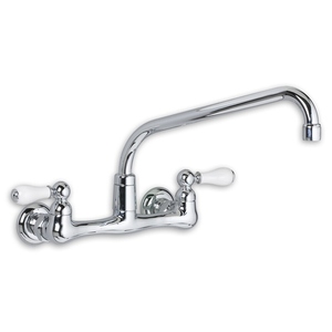 A7298252002 Heritage Wall Mount Kitchen Faucet - Polished Chrome A7298252002 Heritage Wall Mount Kitchen Faucet - Polished Chrome
