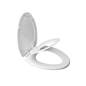 B1483SLOW000 NextStep Toilet Seat Bathroom Accessory - White B1483SLOW000 NextStep Toilet Seat Bathroom Accessory - White