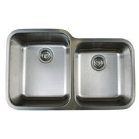 Double Bowl Kitchen Sink 32-1/3'' x 20-1/2'' x 9'' Double Bowl Kitchen Sink 32-1/3'' x 20-1/2'' x 9''