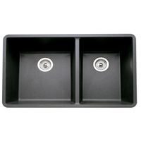 Double Bowl Kitchen Sink 33'' x 18'' x 9-1/2'' Double Bowl Kitchen Sink 33'' x 18'' x 9-1/2''