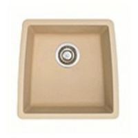 Single Bowl Kitchen Sink 17-1/2'' x 17'' x 9'' Single Bowl Kitchen Sink 17-1/2'' x 17'' x 9''