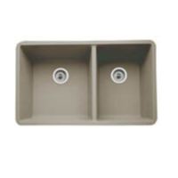 Double Bowl Kitchen Sink 33'' x 18'' x 9-1/2'' Double Bowl Kitchen Sink 33'' x 18'' x 9-1/2''