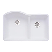 Double Bowl Kitchen Sink 32 x 20-27/32 x 9-1/2 Double Bowl Kitchen Sink 32 x 20-27/32 x 9-1/2