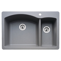 Double Bowl Kitchen Sink 33'' x 22'' x 9-1/2'' Double Bowl Kitchen Sink 33'' x 22'' x 9-1/2''