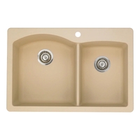 Double Bowl Kitchen Sink 33'' x 22'' x 9-1/2'' Double Bowl Kitchen Sink 33'' x 22'' x 9-1/2''