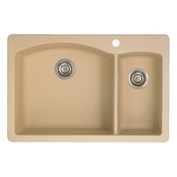 Double Bowl Kitchen Sink 33'' x 22'' x 9-1/2'' Double Bowl Kitchen Sink 33'' x 22'' x 9-1/2''