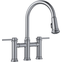 Pull-Out Spray Kitchen Faucet Bridge Faucet Pull-Out Spray Kitchen Faucet Bridge Faucet
