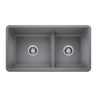 Double Bowl Kitchen Sink 33'' x 18'' x 9-1/2'' Double Bowl Kitchen Sink 33'' x 18'' x 9-1/2''