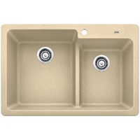 Double Bowl Kitchen Sink 33'' x 22'' Double Bowl Kitchen Sink 33'' x 22''