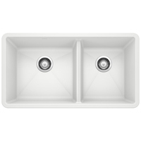 Double Bowl Kitchen Sink 33'' x 18'' x 9-1/2''