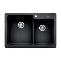 Double Bowl Kitchen Sink 33'' x 22''