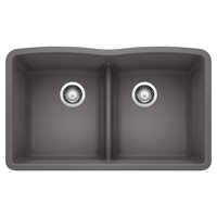 Double Bowl Kitchen Sink 32'' x 19-1/4'' x 9-1/2''