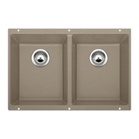 Double Bowl Kitchen Sink 29-3/4'' x 18-1/2'' x 8'' Double Bowl Kitchen Sink 29-3/4'' x 18-1/2'' x 8''
