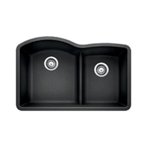 B441590 Silgranit II White/Color Undermount - Double Bowl Kitchen Sink - Anthracite B441590 Silgranit II White/Color Undermount - Double Bowl Kitchen Sink - Anthracite