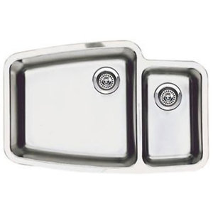 B440115 Performa Stainless Steel Undermount - Double Bowl Kitchen Sink - Stainless Steel B440115 Performa Stainless Steel Undermount - Double Bowl Kitchen Sink - Stainless Steel