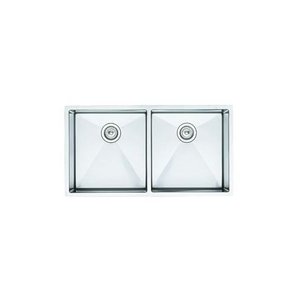 B516219 Precision Stainless Steel Undermount - Double Bowl Kitchen Sink - Stainless Steel B516219 Precision Stainless Steel Undermount - Double Bowl Kitchen Sink - Stainless Steel