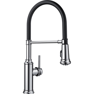 B442508 Empressa Pull-Out Spray Kitchen Faucet - Polished Chrome B442508 Empressa Pull-Out Spray Kitchen Faucet - Polished Chrome