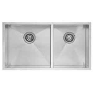 B518169 Quatrus Stainless Steel Undermount - Double Bowl Kitchen Sink - Stainless Steel B518169 Quatrus Stainless Steel Undermount - Double Bowl Kitchen Sink - Stainless Steel