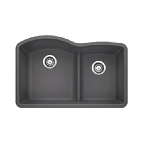 B441591 Silgranit Ii White Color Undermount Double Bowl Kitchen B441591 Silgranit Ii White Color Undermount Double Bowl Kitchen Sink Cinder At Fergusonshowrooms