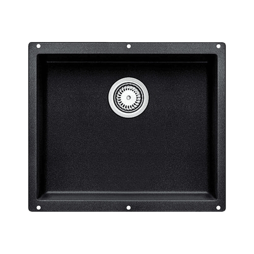 B513428 Precis White Color Undermount Single Bowl Kitchen Sink