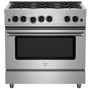 BRCS36SBV2 Sealed Burner Series Gas Range - Stainless Steel BRCS36SBV2 Sealed Burner Series Gas Range - Stainless Steel