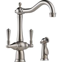 Two Handle Kitchen Faucet 2 Hole Two Handle Kitchen Faucet 2 Hole