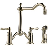 Two Handle Kitchen Faucet 3 Hole Two Handle Kitchen Faucet 3 Hole