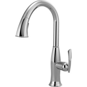 D63096LFPC Coltello Pull-Out Spray Kitchen Faucet - Chrome D63096LFPC Coltello Pull-Out Spray Kitchen Faucet - Chrome