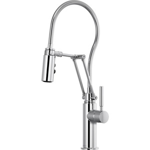 D63121LFPC Solna Pull-Out Spray Kitchen Faucet - Chrome D63121LFPC Solna Pull-Out Spray Kitchen Faucet - Chrome