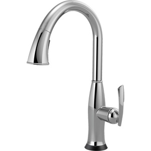 D64096LFPC Coltello Pull-Out Spray Kitchen Faucet - Chrome D64096LFPC Coltello Pull-Out Spray Kitchen Faucet - Chrome