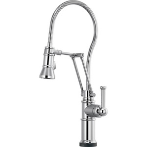 D64125LFPC Artesso Pull-Out Spray Kitchen Faucet - Polished Chrome D64125LFPC Artesso Pull-Out Spray Kitchen Faucet - Polished Chrome